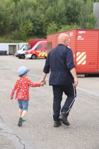 Lucas en zijn nieuwe vriend: het ijs is gebroken