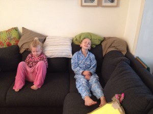 Met de ogen dicht tellen tot 20 en terug.